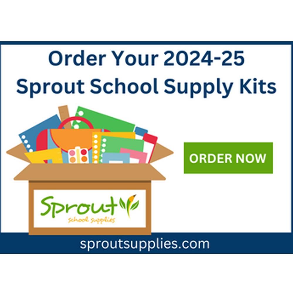  Sprout School supplies