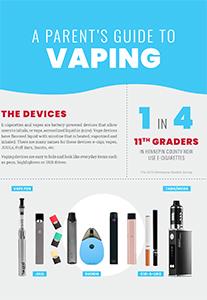 A Parent's Guide to Vaping resource 