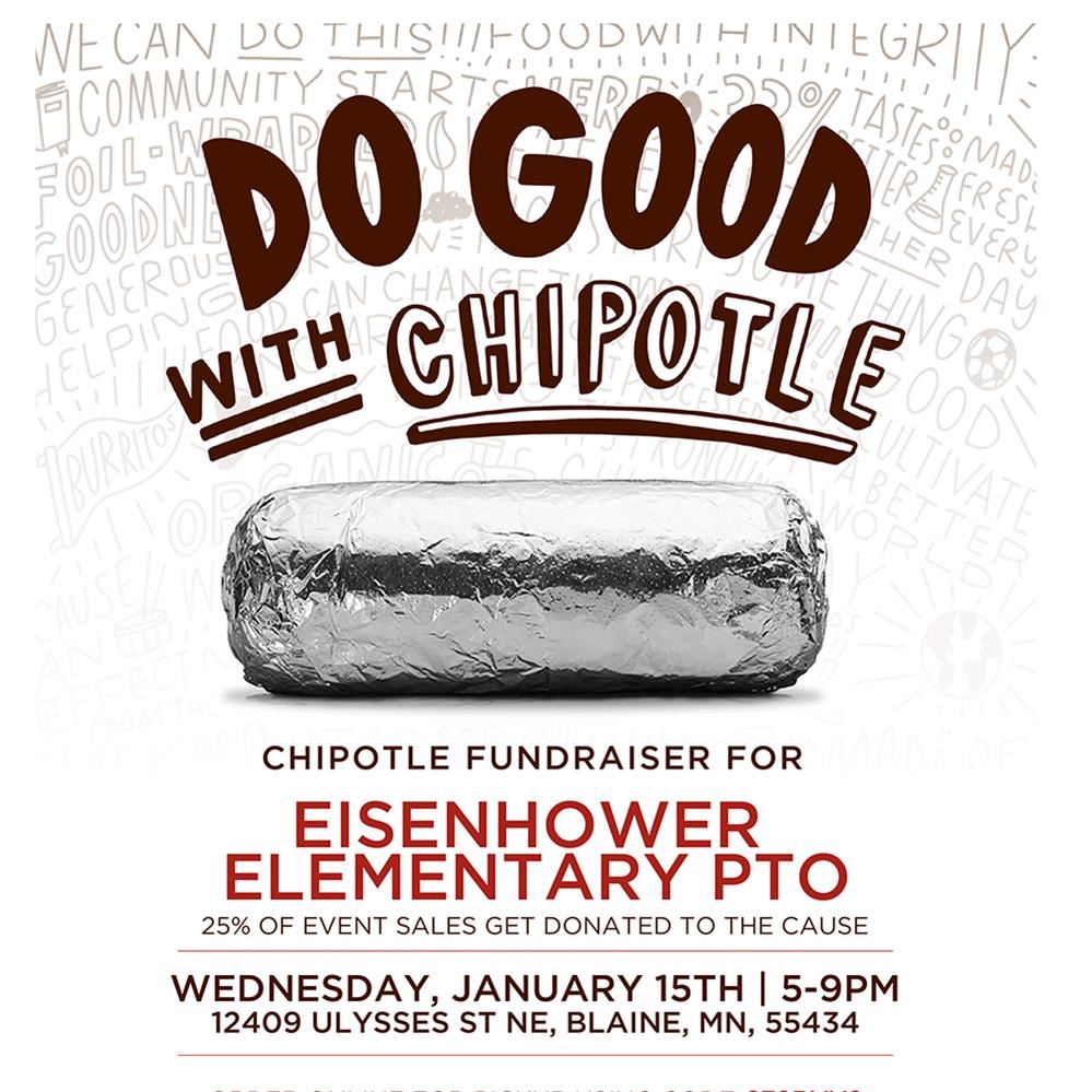  Chipotle fundraiser flyer