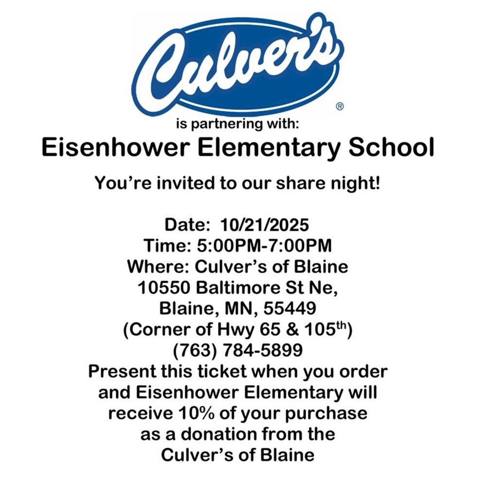  Culver's flyer