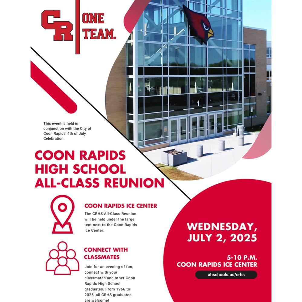 CRHS All-Class Reunion graphic