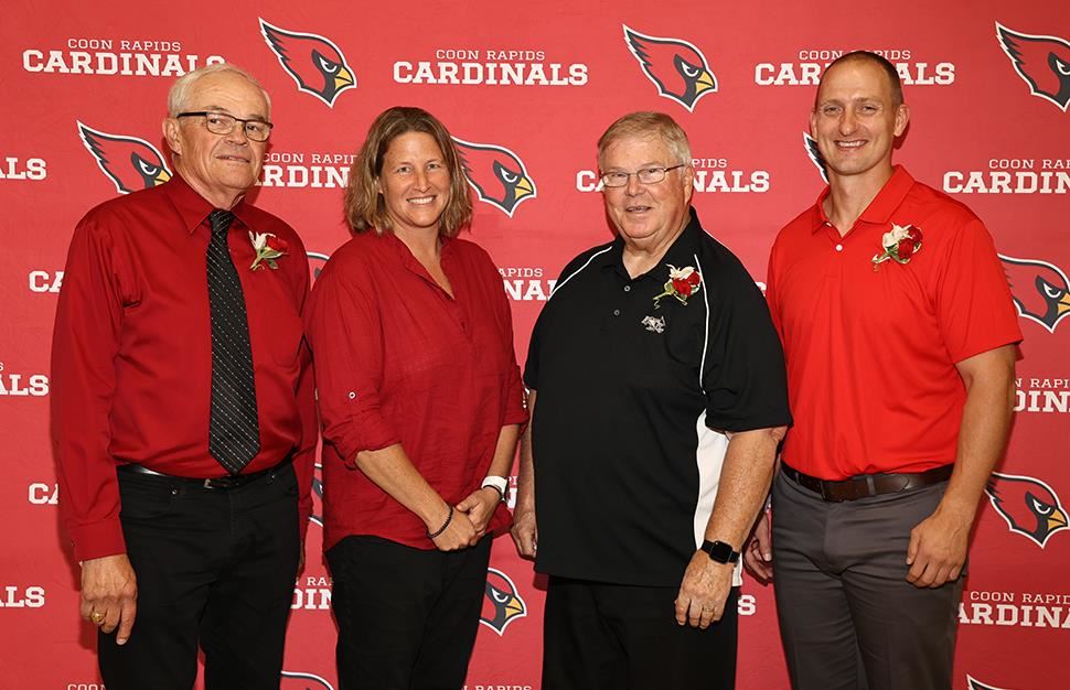 Left to Right: Don Timm, Trish Curtis, Jerry Coe, Digger Anderson