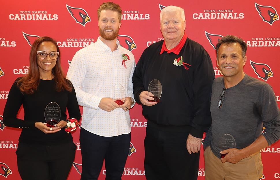 Pictured left to right: Semhar Aria, Logan Shore, Dan Dehnicke, Lonnie Dupre