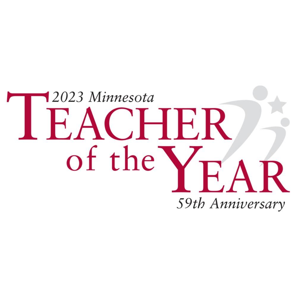  2023 Minnesota Teacher of the Year logo