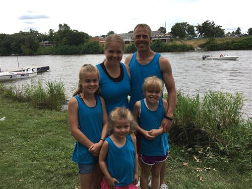 My family at the National Show Ski Competition 